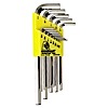 BriteGuard Plated Hex L-wrench Sets - Long - Inch