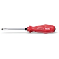 Felo 13166, 3/8 x 7 inch Slotted Screwdriver - PPC Handle with Metal Cap (1)
