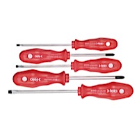 Felo 16052, 5 pc Slotted and Phillips Screwdriver Set - PPC Handle (1)