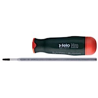 Felo 52023, Slotted 5/32 x 6 - 3/4 inch Blade for Torque Limiting Handle - 5 - 26 in/lbs (1)